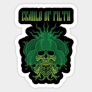 CRADLE OF FILTH BAND Sticker